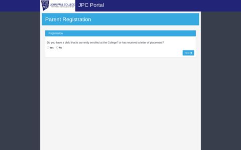 Login to JPC Portal - John Paul College