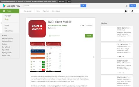 ICICI direct Mobile - Apps on Google Play
