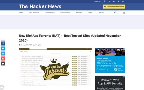 New KickAss Torrents (KAT) ~ Best Torrent Sites (Updated ...
