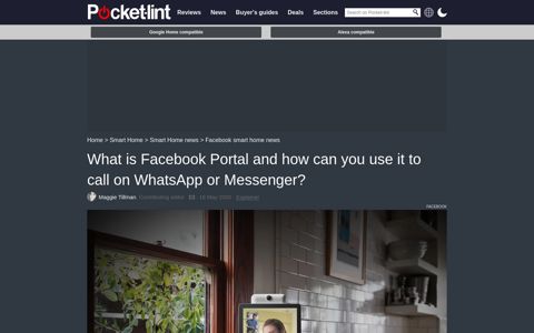 What is Facebook Portal? Call on WhatsApp or Messenger