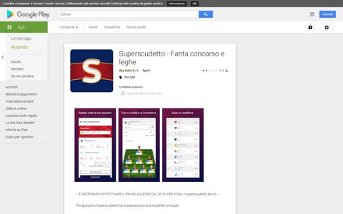 Superscudetto - Fanta concorso e leghe - App su Google Play