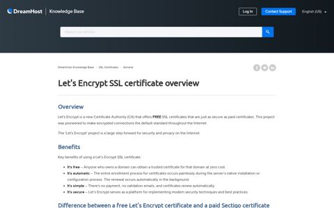 Let's Encrypt SSL certificate overview – DreamHost ...