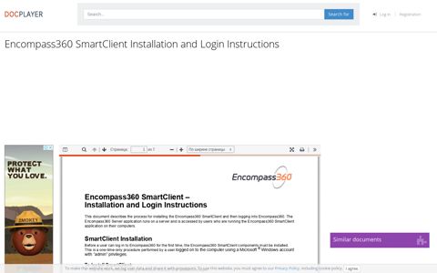 Encompass360 SmartClient Installation and Login Instructions ...