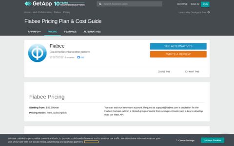Fiabee Pricing Plan & Cost Guide | GetApp®