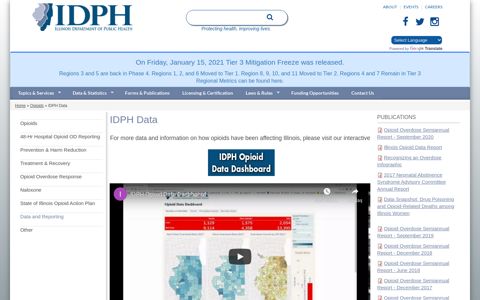 IDPH Data | IDPH