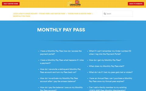 Monthly Pay Pass – LEGOLAND Florida Resort - Theme Park ...