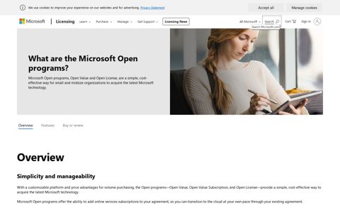 Microsoft Open Programs | Microsoft Volume Licensing