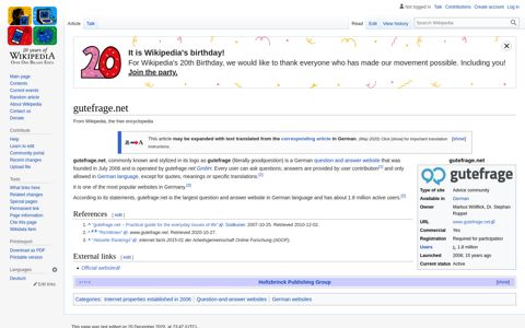 gutefrage.net - Wikipedia
