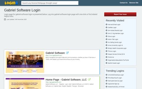 Gabriel Software Login - Loginii.com