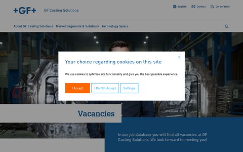 Vacancies - GF Casting Solutions