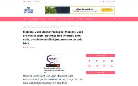 Mobilink Jazz Efront free login | Mobilink Jazz Franchise login ...