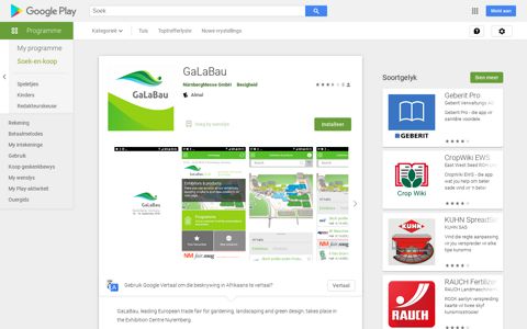 GaLaBau – Programme op Google Play