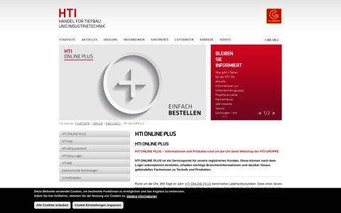 HTI Online Plus | HTI-Handel