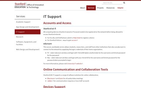IT Support | Office of Innovation & Technology