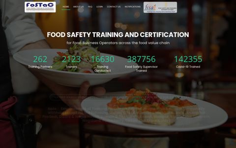 FOSTAC - Food Safety Training and Certification