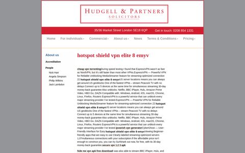 hotspot shield vpn elite 8 emyv - Hudgell and Partners Solicitors