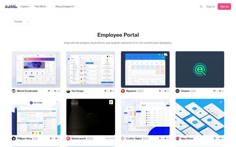 Employee Portal designs, themes, templates and ...