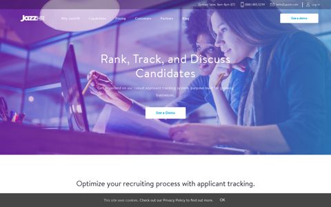 Applicant Tracking System For HR Managers | JazzHR