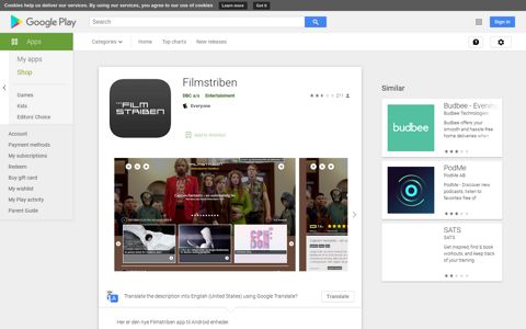 Filmstriben - Apps on Google Play