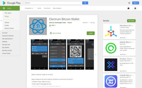 Electrum Bitcoin Wallet - Apps on Google Play