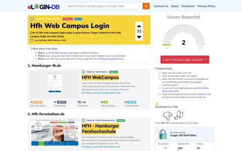 Hfh Web Campus Login