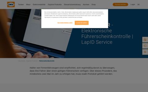 Elektronische Führerscheinkontrolle | LapID Service - DKV ...