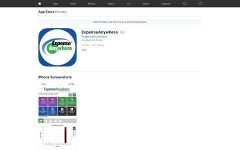 ‎ExpenseAnywhere on the App Store