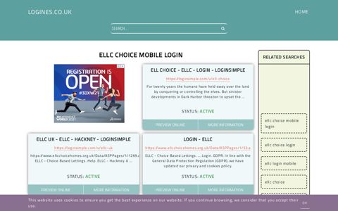 ellc choice mobile login - General Information about Login