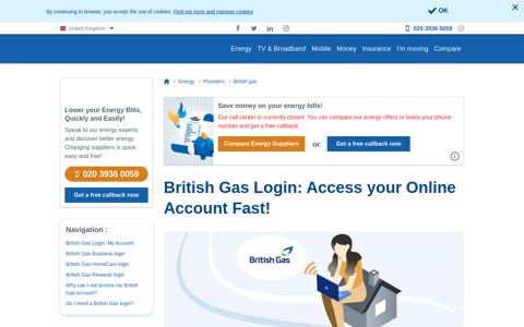 British Gas Login: Access your Online Account Fast! - Selectra