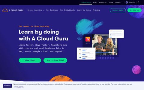 A Cloud Guru: Cloud Computing Certification Training Courses
