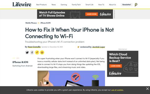 How to Fix it When Your iPhone is Not Connecting to Wi-Fi