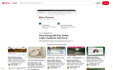 Gexa Energy Bill Pay Online, Login, Customer ... - Pinterest