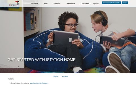 Get Started with Istation Home - Istation