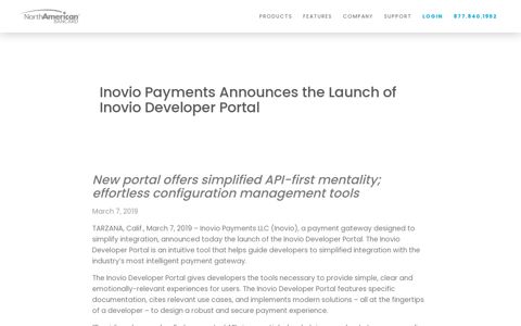 Inovio Payments Announces the Launch of Inovio Developer ...