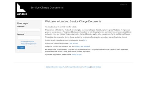 Landsec Service Charge Documents