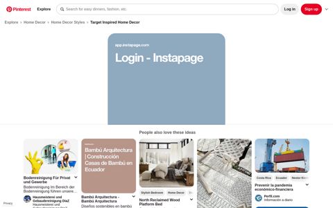 Login - Instapage | Instapage, Login, Planning center - Pinterest