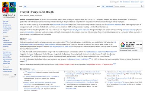 Federal Occupational Health - Wikipedia