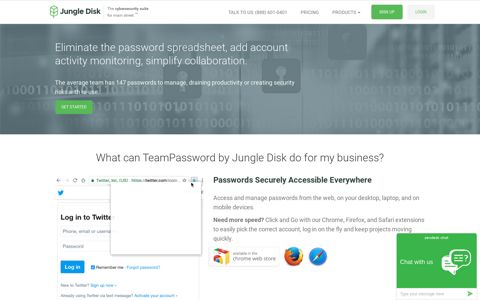 Business Password Management and Monitoring | Jungle Disk