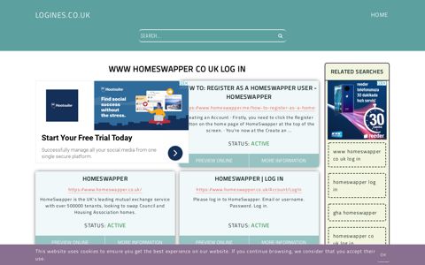 www homeswapper co uk log in - General Information about ...