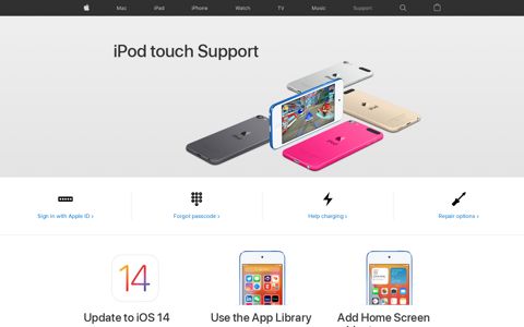 iPod touch - Official Apple Support