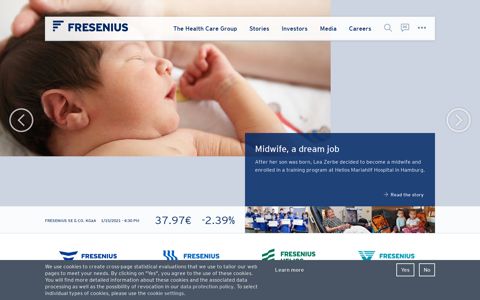 Fresenius: Homepage