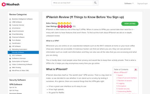 IPVanish Review - 11 Things To Know Before You Sign Up