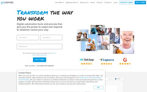 GoCanvas: Mobile Forms Apps Built For Your Business