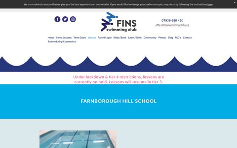 Farnborough - Fins Swimming Club