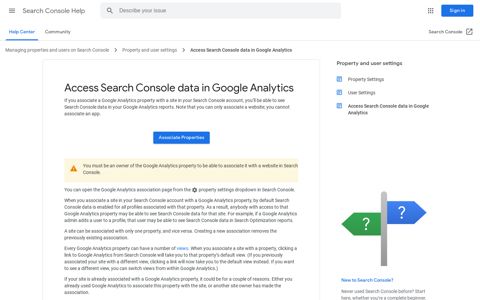 Access Search Console data in Google Analytics - Search ...
