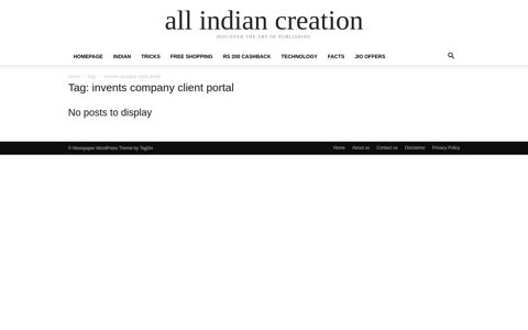 invents company client portal Archives - all indian creation