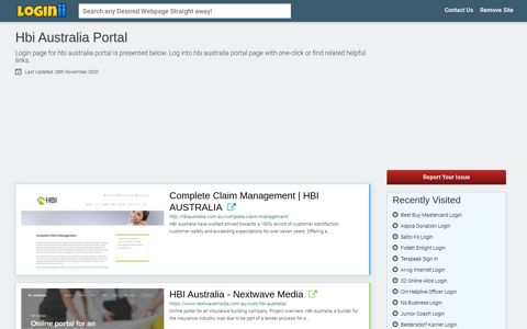 Hbi Australia Portal - Loginii.com