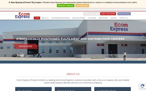 Ecom Express Private Limited - Fulfilling e-commerce and ...