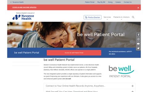 be well Patient Portal - Danbury Hospital