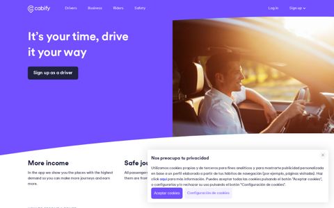Drive with us | Cabify